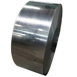 China Q235B Grade Prime Z80 1.0*65mnm 0.68MM 0.70MM Galvanized Steel Strips for Corrosion Resistance factory