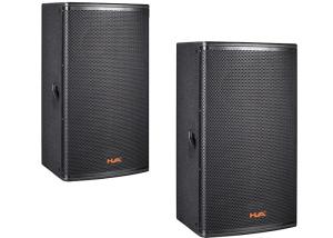 China Two Way Portable Audio System Speaker With Black Paint , Professional Audio Speakers factory
