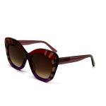 Square Eye Shape Acetate Frame Sunglasses for Women 100% UV Protection-model