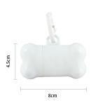 ODM Bone Dog Waste Bag Dispenser PP Poop Bag Holder For Leash