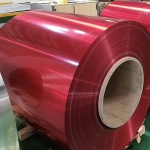 China Colored Aluminum Coil PE/PVDF/HDPE/FEVE ID 508mm/610mm factory