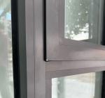 Waterproof Aluminum Swing Window Laminated Glass Window Swings Open