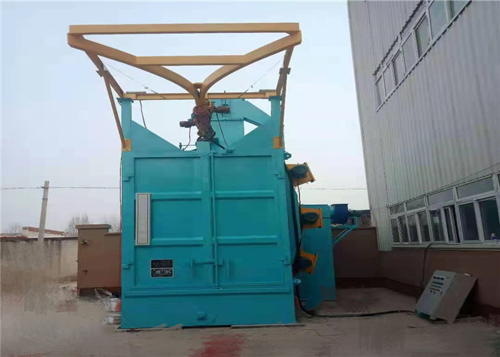 Big Industrial Sandblasting Equipment Rust Removing With Single Hook Type