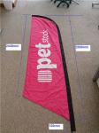 Outdoor Advertising Feather Flags Custom Double Sided