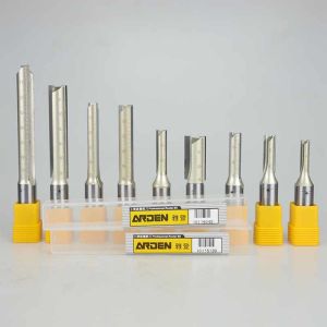 Arden 1/2 & 1/4 Handle Double Edge End Mill Trimmer & Engraving Cutter Custom