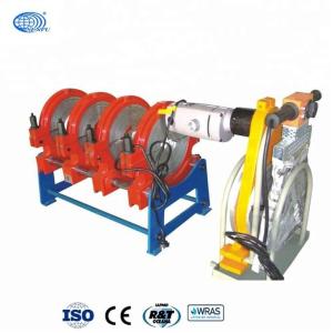 China High Efficiency Poly Pipe PE Hydraulic Butt Welding Machine 5mm Thickness factory