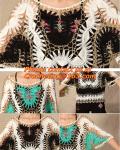 summer new sweet candy color women loose Crochet knitted blouse wears batwing