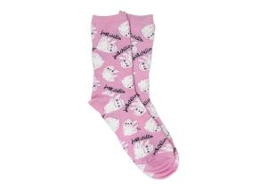 China Anti-Bacterial Womens Fancy Socks Breathable Sloth Socks Ladies factory