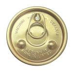 OEM Easy Open Food Tin Lids , Aluminum Air Tight Lids For Coffee Packaging