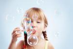 Kids Safe Colorful Bubble water sop toy