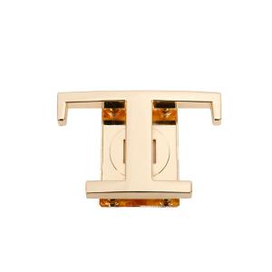 China Simple T Letter Handbag Lock For Handbags Wallets DIY Accessories factory