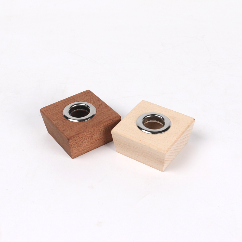 Square Reed Diffuser Cap Wooden Perfume Bottle Lid 28 25 Thread