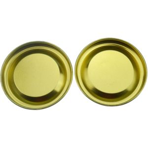 Cylinder Cardboard Tube 154 Mm Embossed Tinplate Lid