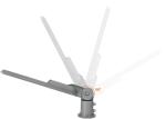 RoHS Outdoor SMD 100Watt 12v Dc Solar Street Light