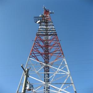 China 4 Leg Radio Communication Tower Bolted Radio Angle Steel Tower factory