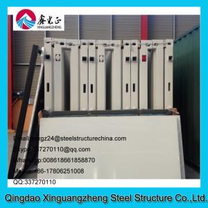 China Flat pack fast installing prefab house with light steel bottom and top factory