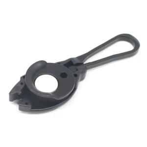 China Introducing Cable Lines FTTH Circular and Flat Cable Accessories Suspension Clamp Cable Clamp factory