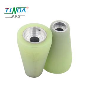China Cylindrical Industrial Rubber Rollers Rubberised Rollers wear resisting factory