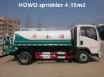 4 Ton 4m3 Construction Water Truck 4000 Liters HOWO Water Container Truck