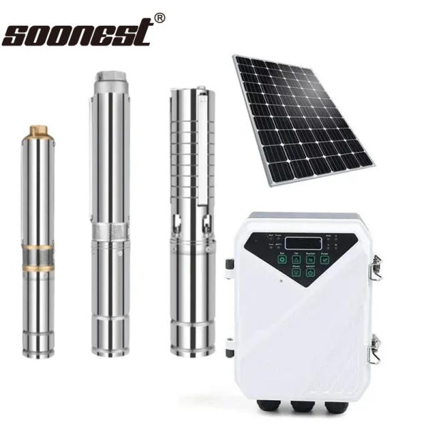 120M Submersible Dc Pump Solar Water For Deep Well Solar Panel Pump For Water