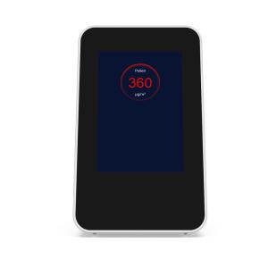 China Real Time TVOC Smart Air Detector IAQ Air Quality Monitor Touchscreen Display factory
