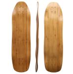 32inch Downhill Freeride Blank Longboard Decks With Bottom 1 Layer Bamboo