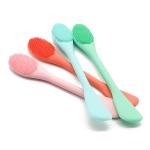 Double-Headed Product Soft Facial Wash Cleanser Silicone Face Mask Brush
