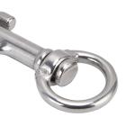 OEM Acceptance Stainless Steel Swivel Eye Bolt Snap for Heavy Industry Needs