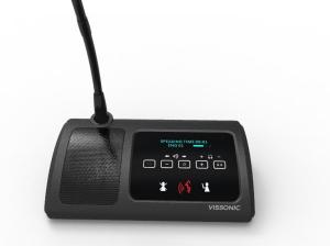 China Arc - Shaped Wired Audio Conference Microphone Sound System Dust / Water Proof factory