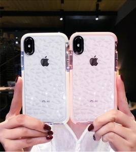 China Iphone XS Max Shockproof Phone Cases Diamond 3D Anti-Skid Shatter Resistant factory