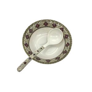 China Camping Outdoor Melamine Soup Bowl Imitation Porcelain Durable factory