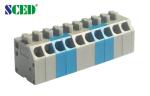 Pitch 3.5mm Wiring Terminal Blocks 300V 10A PA66 Plastic Brass