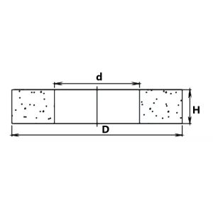 Custom Tungsten Carbide Seal Ring with 14.90 g/cm³ Density and 2700 Mpa TRS for