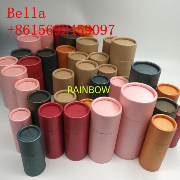 Cardboard Cylinder Paper Box Packaging Round / Customized Shape 350g