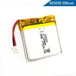 603030 3.7 Volt Li Polymer Battery 500mah UN38.3 Lipo Battery Pack