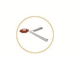 Window corner cutter/corner welded cleaning/groove clean/upvc window cleaning