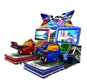 China Amusement Center MOTO Simulator VR Racing Arcade Machine factory