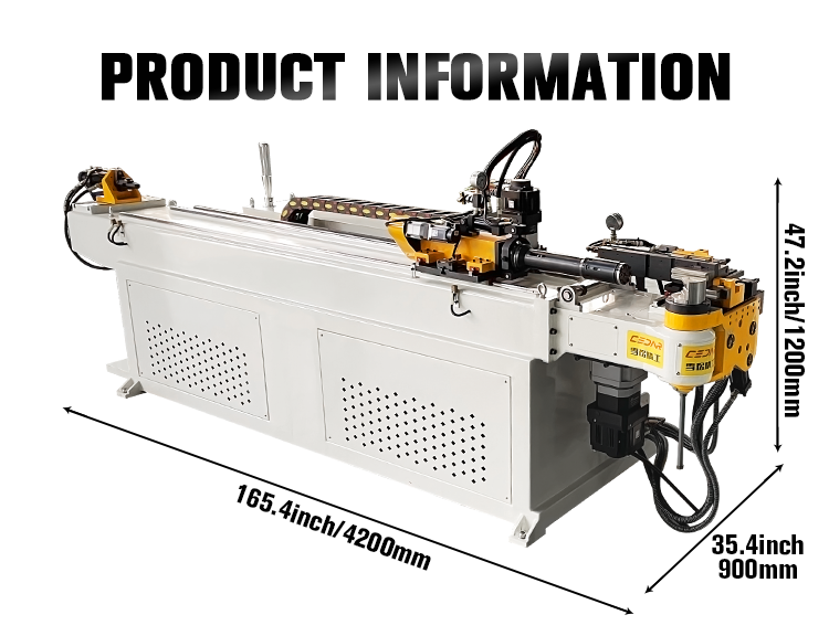 Fast Automatic Pipe Bending Machine For Heavy Duty Large Scale Manufacturing