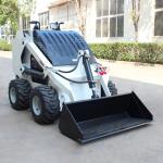 1000 kg Machine Weight Skid Steer Loaders With Breaker Hammer and Earth-Moving