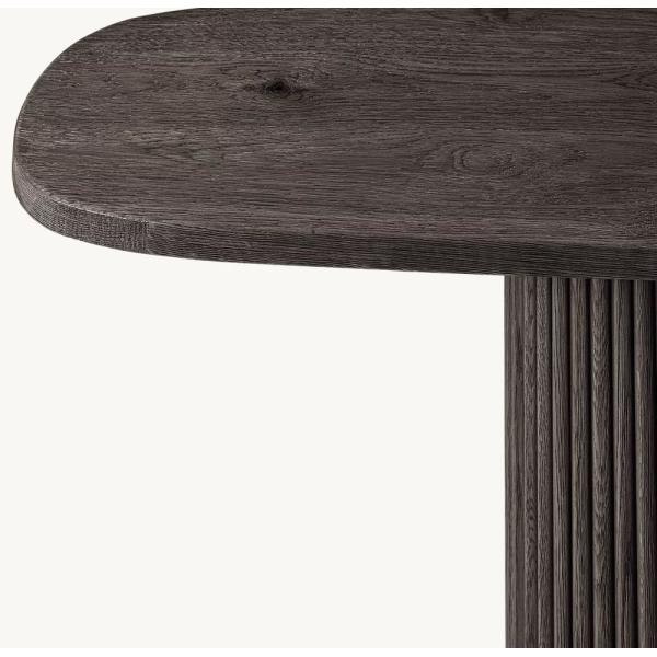 Modern Bedroom Console Table Customizable With Wood Glass Or Ceramic Top