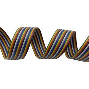 China 105.C Rated Flat Ribbon Cables UL VW-1 Flame Rated Copper Ribbon for Electronics on sale