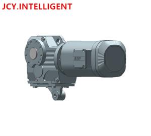 China Helical-bevel gearmotors KA77/T DRS132M4 /KA77T DRN132M4 7.5KW blue gray High performance Save energy factory