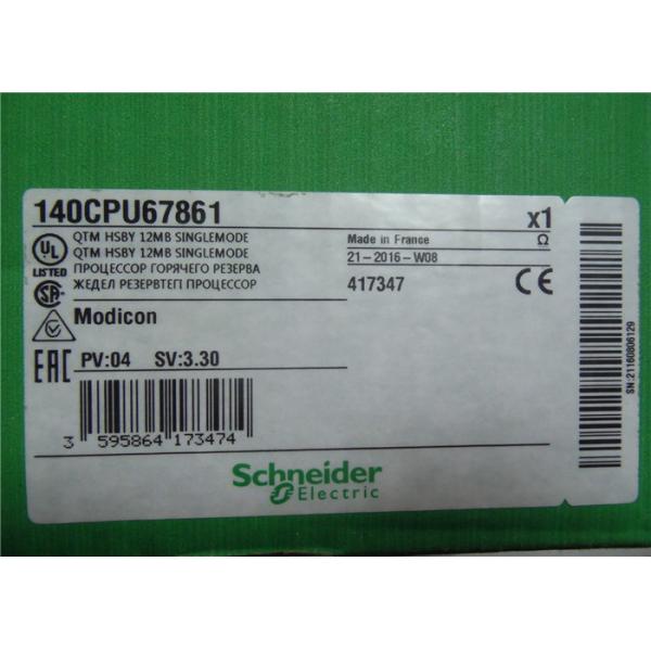 China 12MB Singlemode Redundant Power Supply Module Modicon 140CPU67861 Quantum HSBY factory