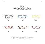 Optical Unisex Metal Eyeglasses Frames Classical Wrap Female Male Optical PEI 52