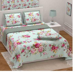 China 108 x 108 Inches Custom Made Joint-Free Double Bedsheet in Twill Cotton for Weddings factory