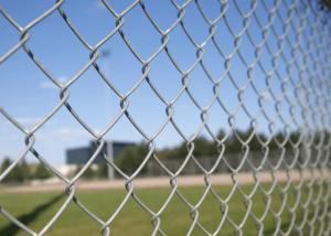 China Hot Dip Galvanized Chain Link Fence Economical Solutions For Residential factory