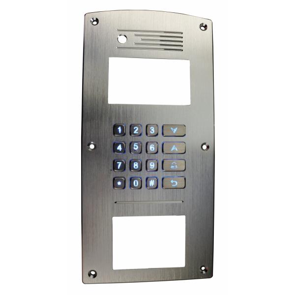 China Explosion proof 16 keys metal keypad customized blue backlit keypad factory