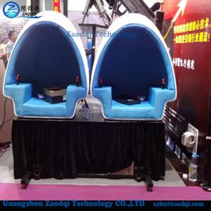 China Dynamic Egg VR Egg Cinema 9D Movie Theater With Wonderful 9D cinema Moives factory