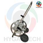 Stainless Steel Trolley Hose Cart With Brass Flow Way And 3/4"NH North American