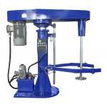 Pastes High Speed Mixer Dispersion Shaft Rotary Speeds With Arm Clamper